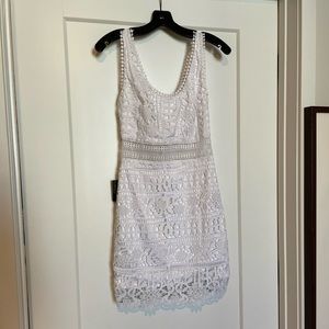 Gorgeous crochet type dress. Never worn.